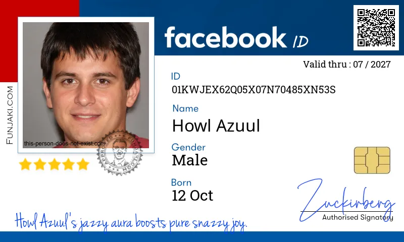 Facebook ID Card