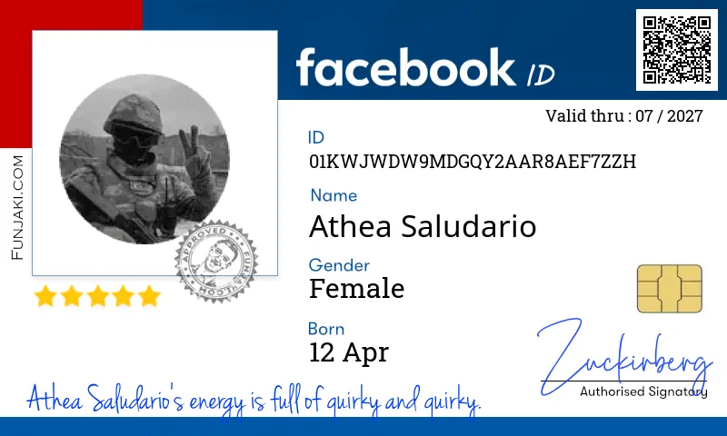 Facebook ID Card