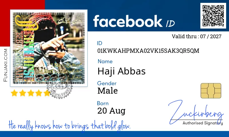 Facebook ID Card