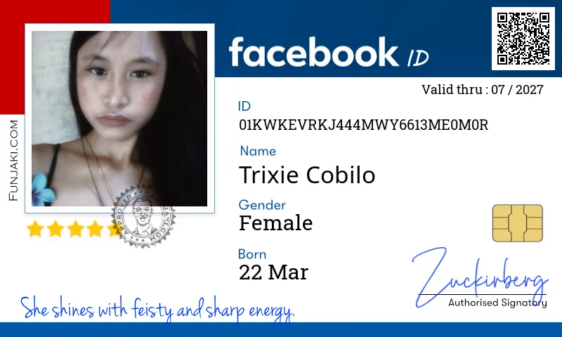 Facebook ID Card