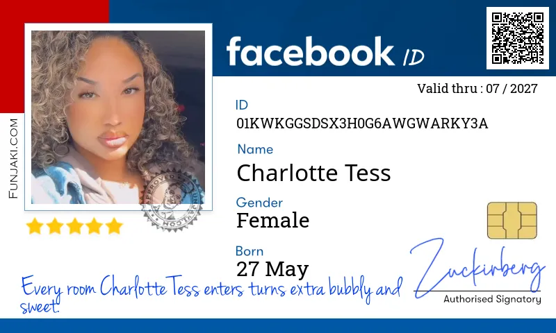 Facebook ID Card