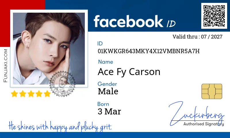 Facebook ID Card