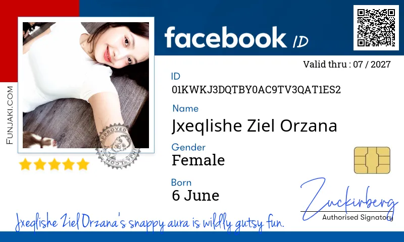 Facebook ID Card