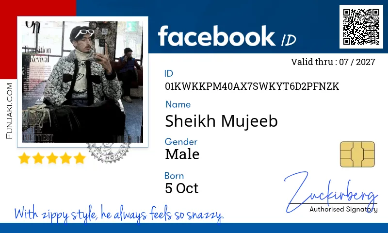 Facebook ID Card