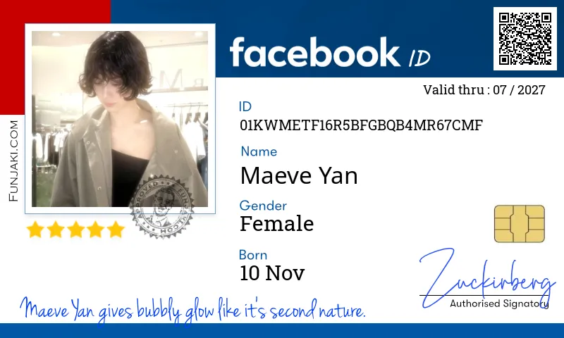 Facebook ID Card
