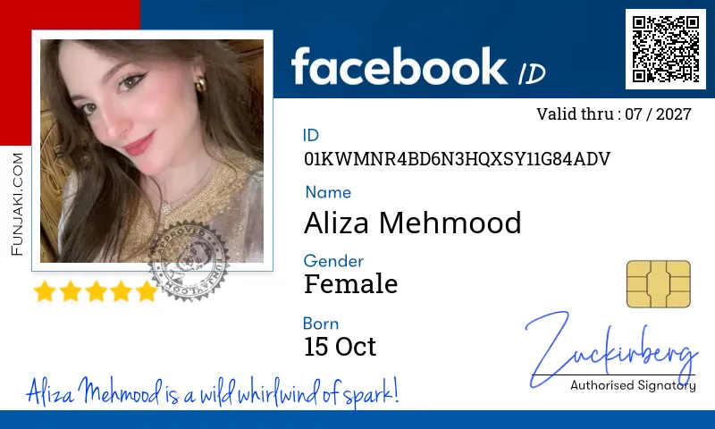 Facebook ID Card