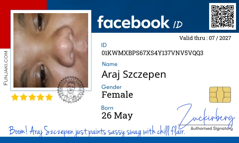 Facebook ID Card