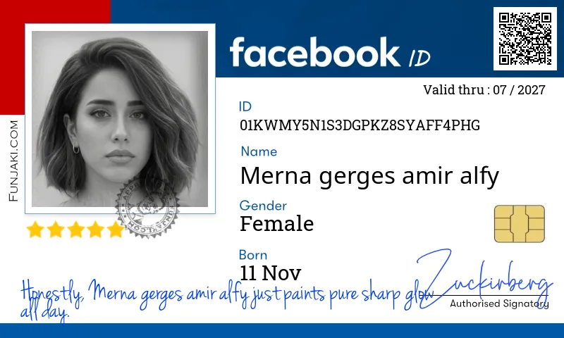 Facebook ID Card