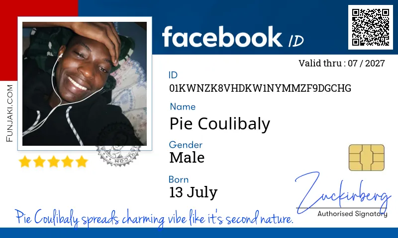 Facebook ID Card
