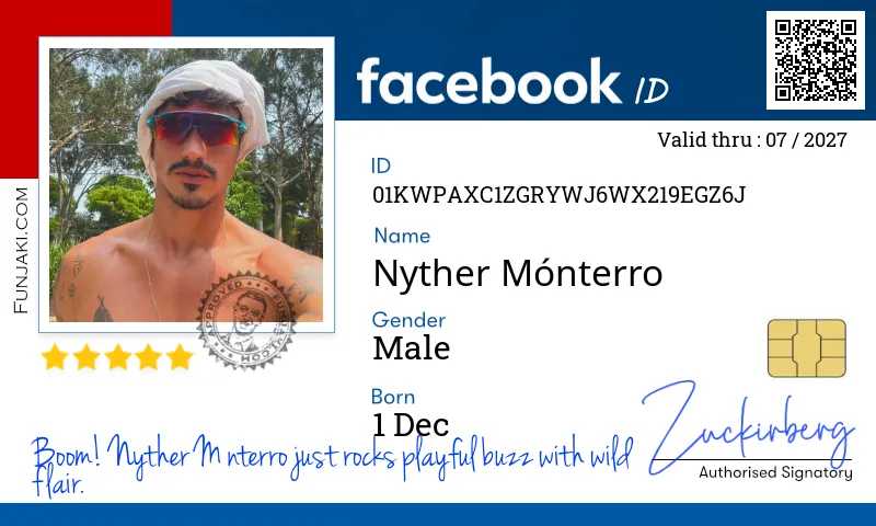 Facebook ID Card