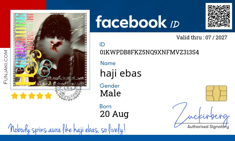 Facebook ID Card