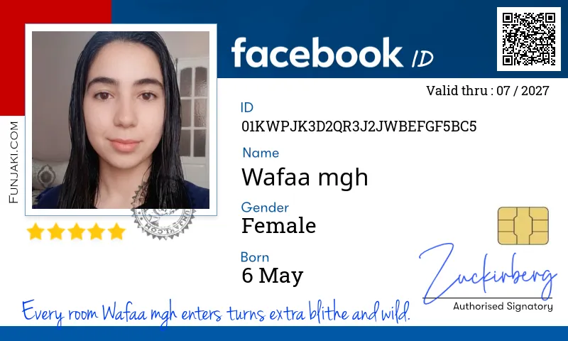 Facebook ID Card