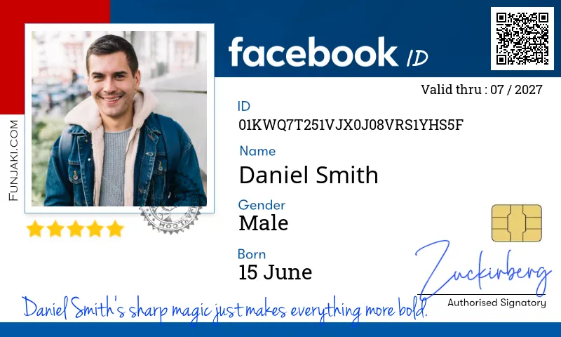 Facebook ID Card
