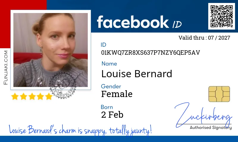 Facebook ID Card