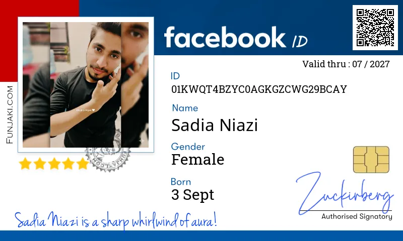 Facebook ID Card