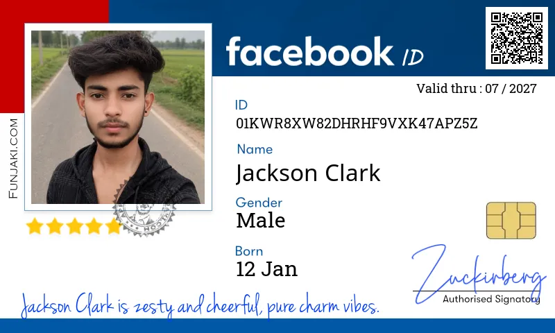 Facebook ID Card