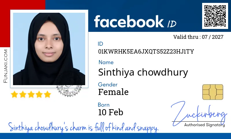 Facebook ID Card
