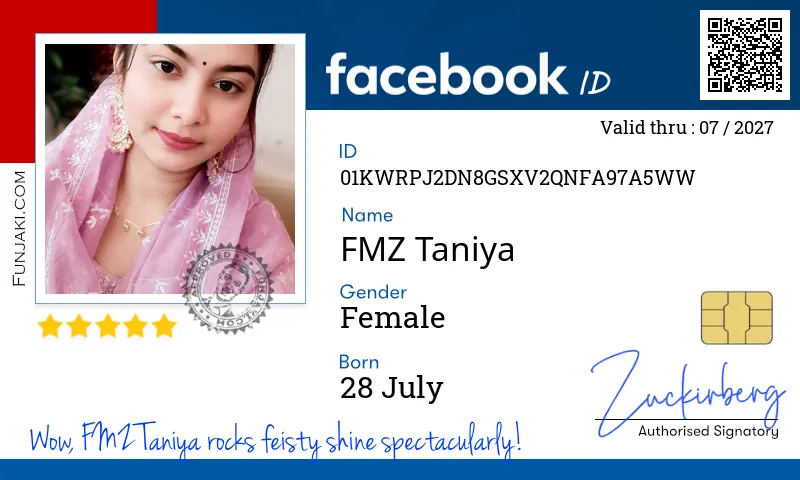 Facebook ID Card