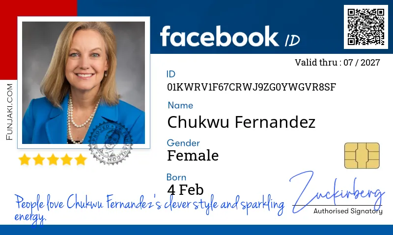 Facebook ID Card