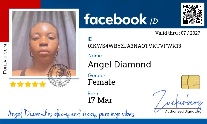 Facebook ID Card