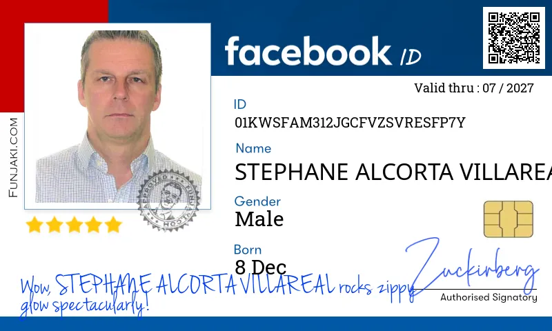 Facebook ID Card