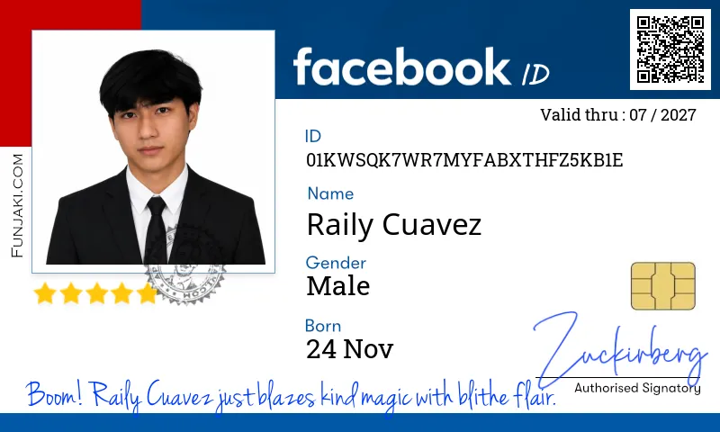Facebook ID Card
