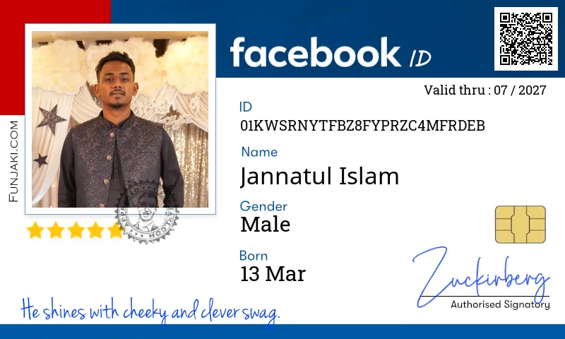 Facebook ID Card