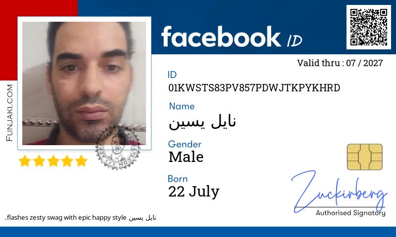 Facebook ID Card