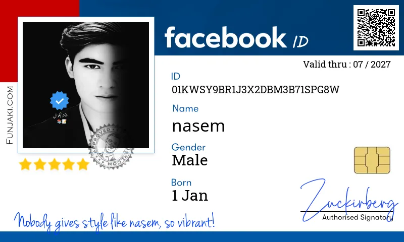Facebook ID Card