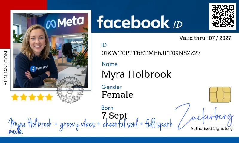Facebook ID Card