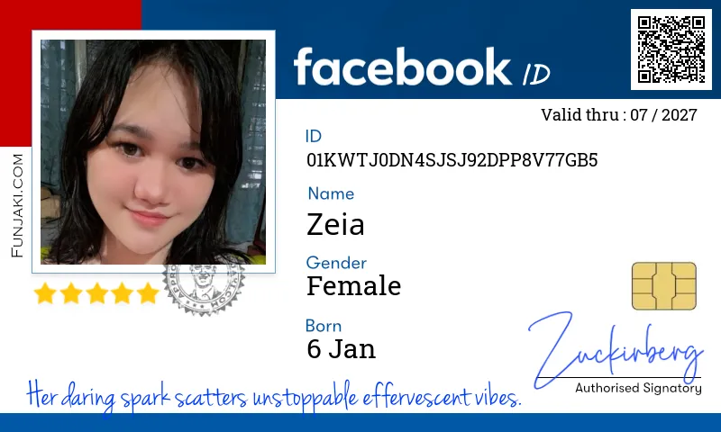 Facebook ID Card