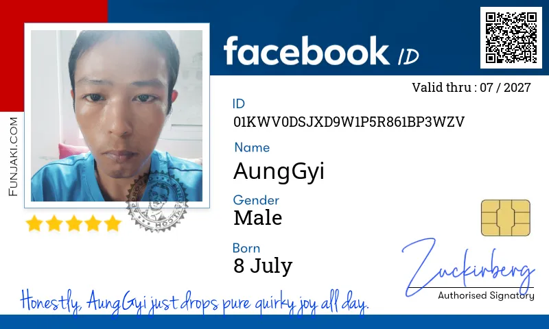 Facebook ID Card