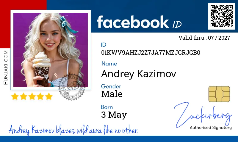 Facebook ID Card