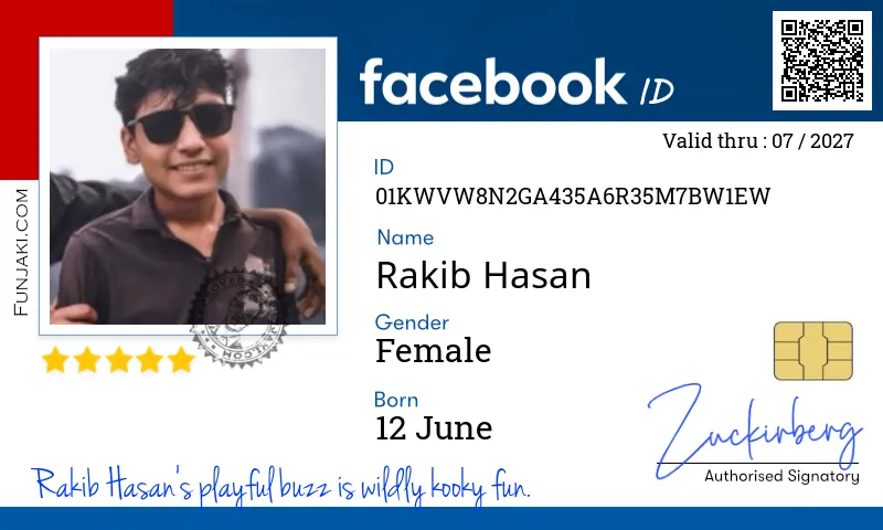 Facebook ID Card