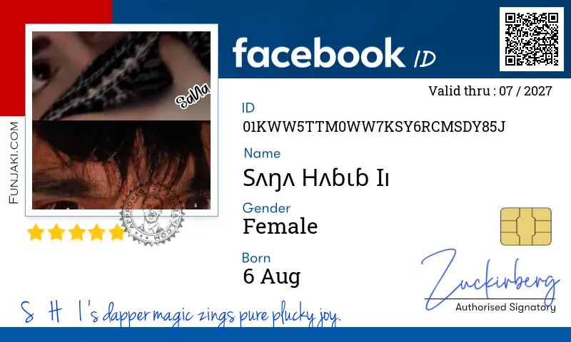 Facebook ID Card