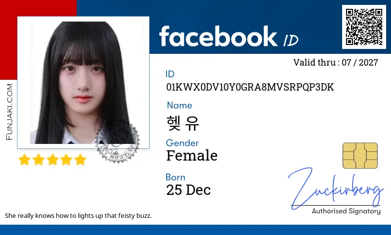 Facebook ID Card