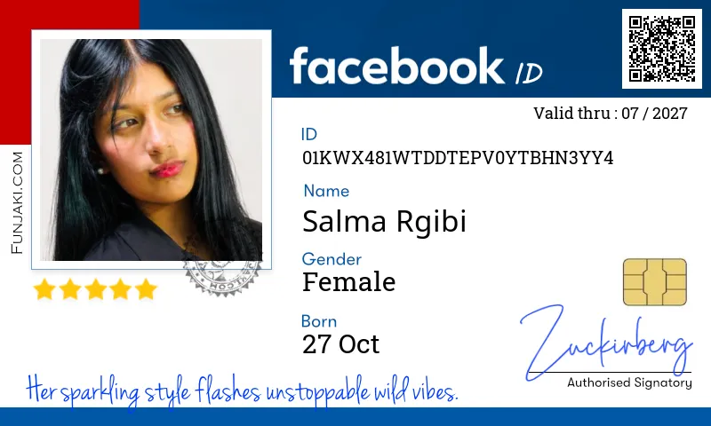 Facebook ID Card
