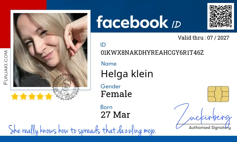 Facebook ID Card