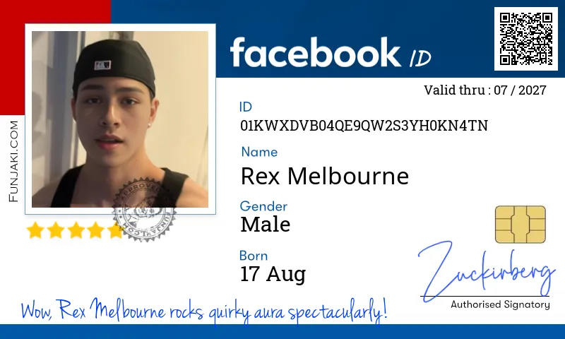 Facebook ID Card