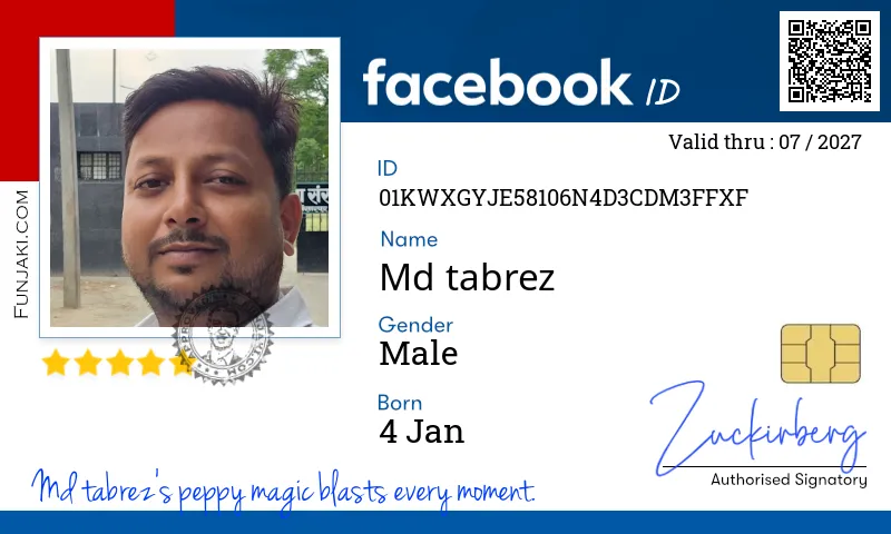 Facebook ID Card
