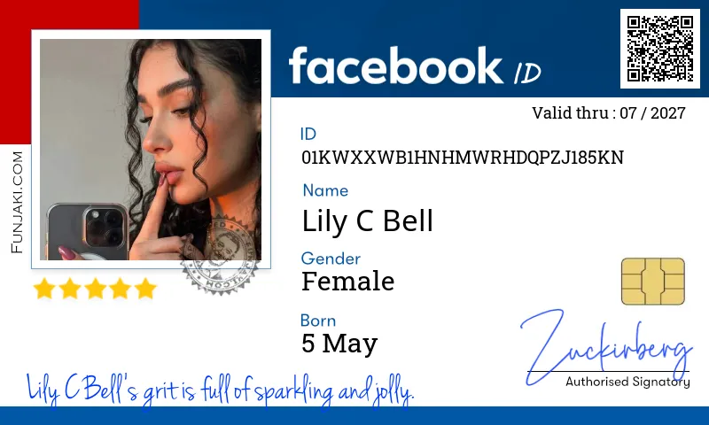 Facebook ID Card