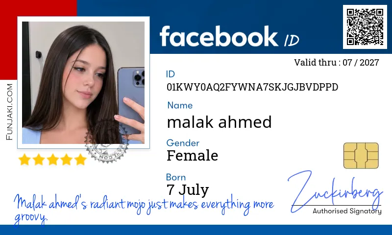 Facebook ID Card