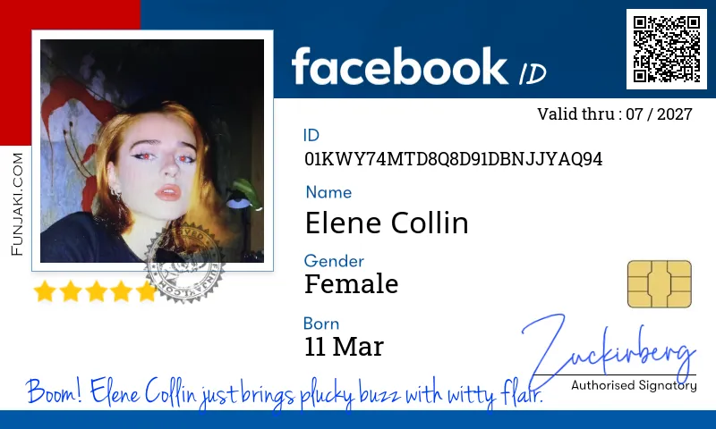 Facebook ID Card