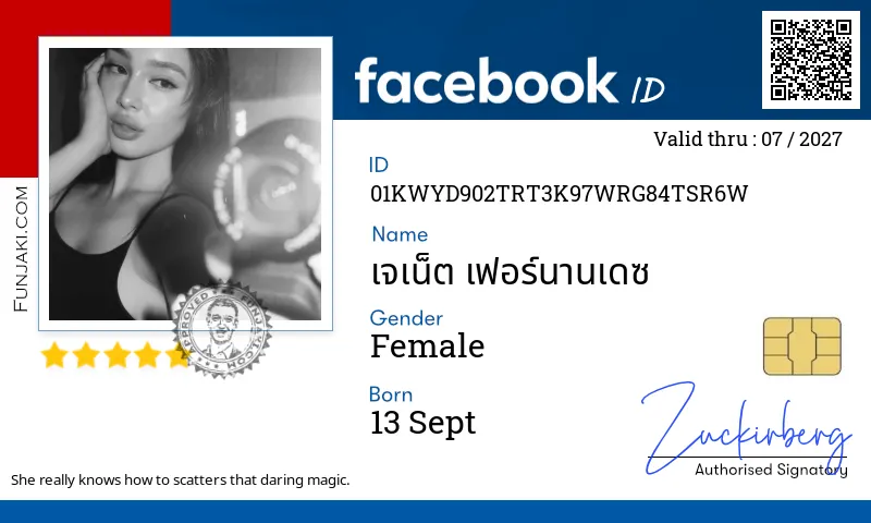 Facebook ID Card