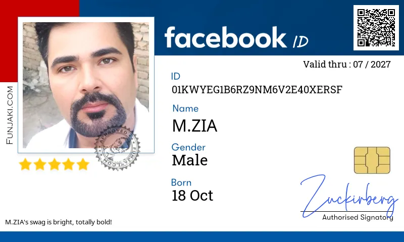 Facebook ID Card