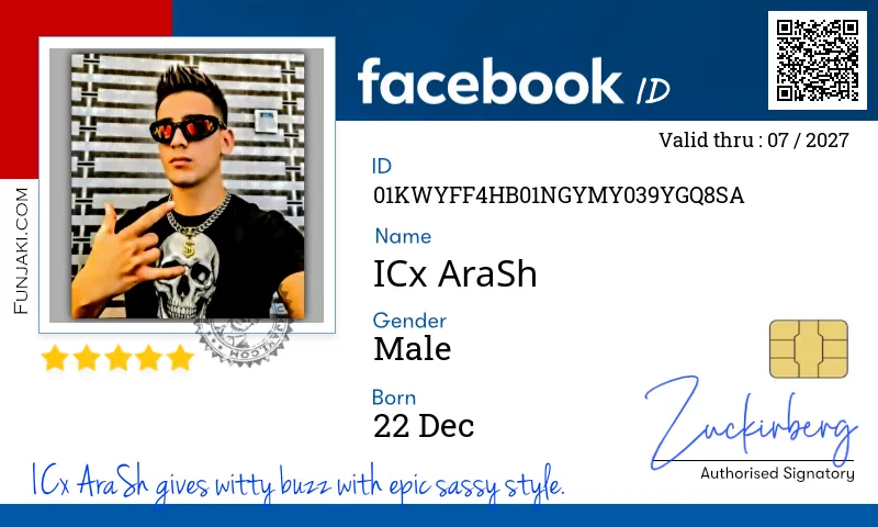 Facebook ID Card