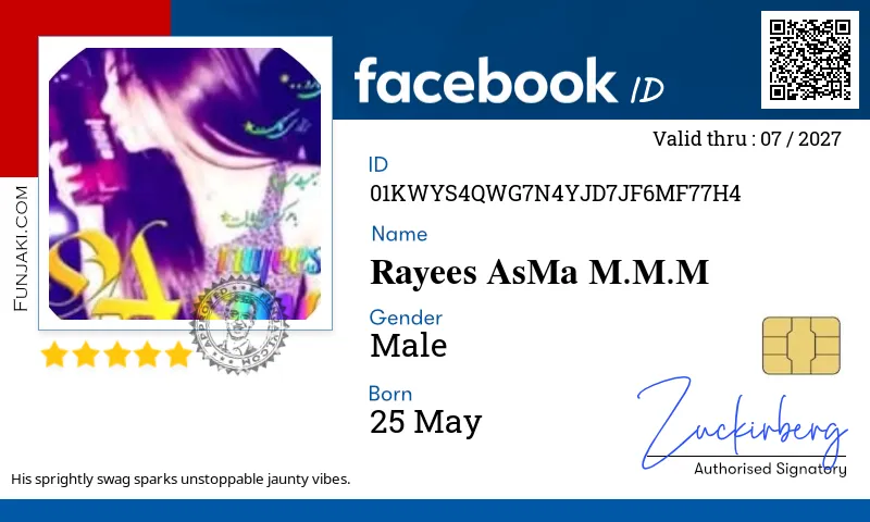 Facebook ID Card