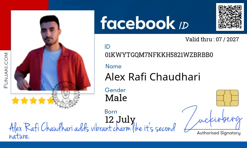 Facebook ID Card