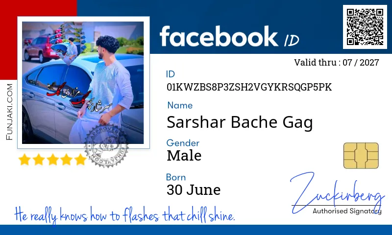 Facebook ID Card