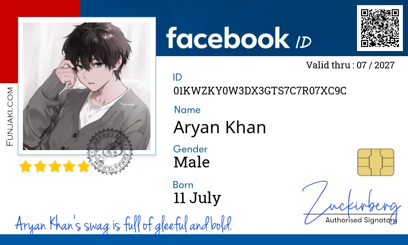 Facebook ID Card